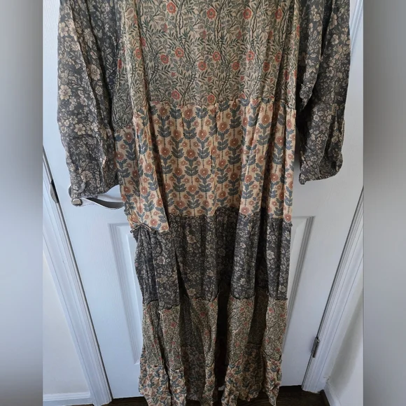 NATURAL LIFE Berkley Maxi Dress in Sage Bloom XL NWT $69 Sold Out - Picture 9 of 10